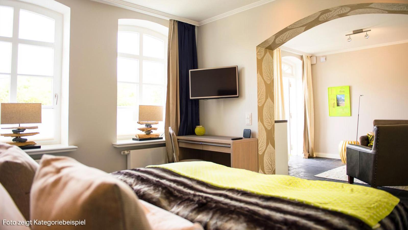 Hotel Hof Galerie Morsum  Bagian luar foto